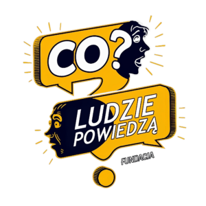 logo fundacja co ludzie powiedzą