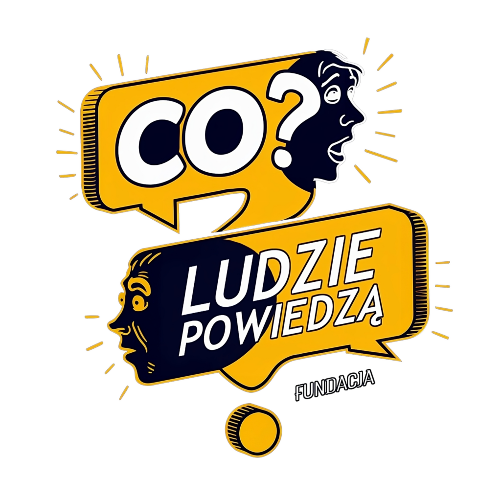 logo fundacja co ludzie powiedzą